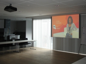 projectie vergaderzaal
